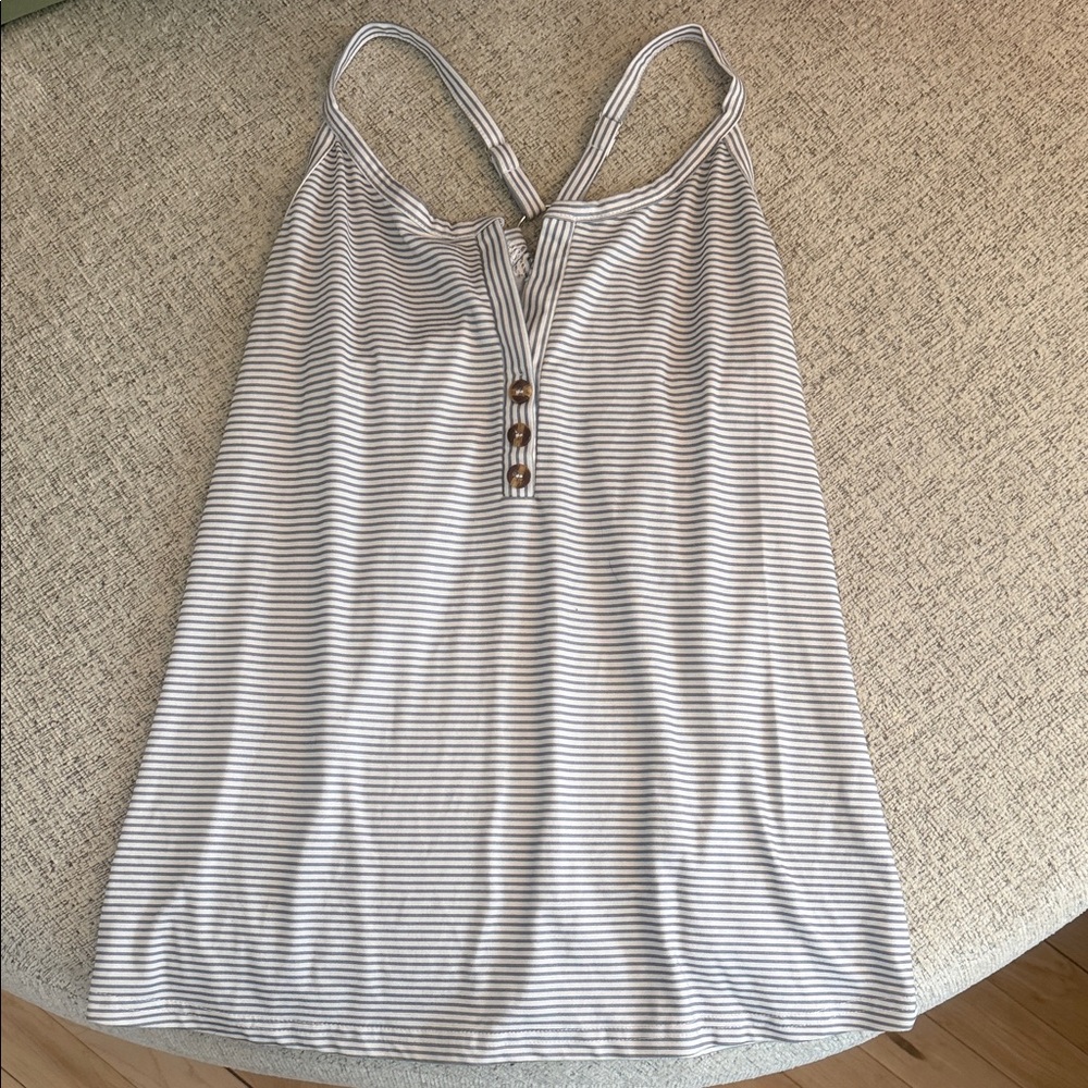 Striped Sleeveless Top